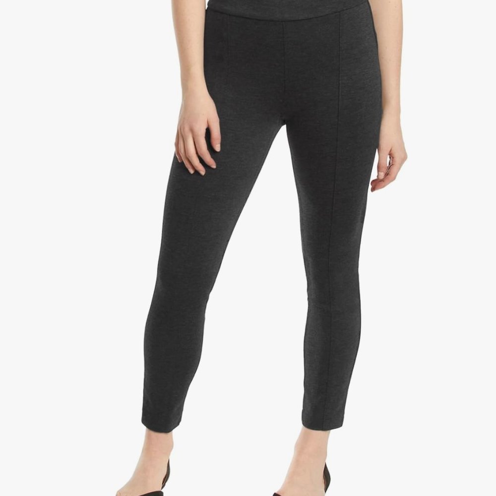 Anne Klein Tummy control ponte leggings in charcoal (XXL)